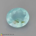Natural Peru opal 1.74 Carats Paraiba Blue Green Oval 9x8 mm Loose Gemstone - Image 6