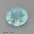 Natural Peru opal 1.74 Carats Paraiba Blue Green Oval 9x8 mm Loose Gemstone - Image 7