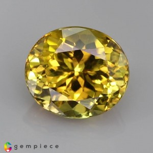 grossular garnet  1.59cts - 7x6mm