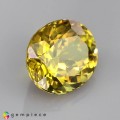 Natural Grossular garnet 1.59 Carats Yellow Oval 7x6 mm Loose Gemstone - Image 5
