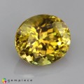 Natural Grossular garnet 1.59 Carats Yellow Oval 7x6 mm Loose Gemstone - Image 6