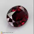 Natural Rhodolite garnet 4.82 Carats Purplish Red Oval 11x9 mm Loose Gemstone - Image 6
