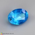 Natural Apatite 1.45 Carats Neon Blue Oval 9x6 mm Loose Gemstone - Image 6