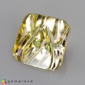 Natural Tourmaline 2.56 Carats Honey Yellow Fancy  8x5 mm Loose Gemstone - Image 3