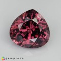Natural Spinel 2.76 Carats Purplish Pink Pear 9x6 mm Loose Gemstone - Image 2