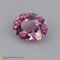 Natural Malaya garnet 1.88 Carats Sweet Purple Oval 8x7 mm Loose Gemstone - Image 2
