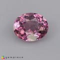 Natural Malaya garnet 1.88 Carats Sweet Purple Oval 8x7 mm Loose Gemstone - Image 4