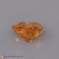 Natural Spessartite garnet 1.35 Carats Mandarin Orange Trilliant  6x4 mm Loose Gemstone - Image 4