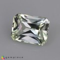 Natural Tourmaline 1.87 Carats Very Light Baby Green Emerald Cut 8x6 mm Loose Gemstone - Image 2