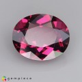 Natural Rhodolite garnet 3.65 Carats Purplish Pink Oval 11x7 mm Loose Gemstone - Image 6