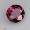 Natural Rhodolite garnet 3.65 Carats Purplish Pink Oval 11x7 mm Loose Gemstone - Image 4
