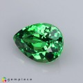 Natural Tsavorite garnet 0.53 Carats Chrome Green Pear 6x4 mm Loose Gemstone - Image 2