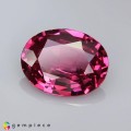 Natural Spinel 1.34 Carats Crimson Pinkish Red Oval 8x7 mm Loose Gemstone - Image 2