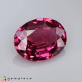 Natural Spinel 1.34 Carats Crimson Pinkish Red Oval 8x7 mm Loose Gemstone - Image 5
