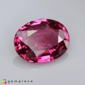 Natural Spinel 1.34 Carats Crimson Pinkish Red Oval 8x7 mm Loose Gemstone - Image 6