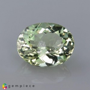 amblygonite  1.54cts - 8x6mm