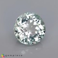 Natural Montebrasite 1.39 Carats Baby Green Round 7x5 mm Loose Gemstone - Image 7