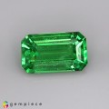 Natural Tsavorite garnet 0.51 Carats Chrome Green Emerald Cut 6x4 mm Loose Gemstone - Image 5