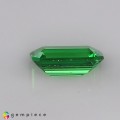 Natural Tsavorite garnet 0.51 Carats Chrome Green Emerald Cut 6x4 mm Loose Gemstone - Image 4