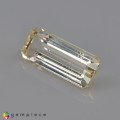Natural Montebrasite 2.41 Carats Baby Yellow Emerald Cut 12x5 mm Loose Gemstone - Image 3