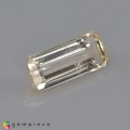 Natural Montebrasite 2.41 Carats Baby Yellow Emerald Cut 12x5 mm Loose Gemstone - Image 6