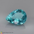 Natural Apatite 2.18 Carats Paraiba Blue Pear 10x7 mm Loose Gemstone - Image 3