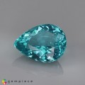 Natural Apatite 2.18 Carats Paraiba Blue Pear 10x7 mm Loose Gemstone - Image 2