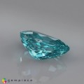 Natural Apatite 2.18 Carats Paraiba Blue Pear 10x7 mm Loose Gemstone - Image 4