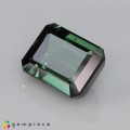 Natural Tourmaline 3.35 Carats Greenish Blue Emerald Cut 9x7 mm Loose Gemstone - Image 3