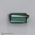 Natural Tourmaline 3.35 Carats Greenish Blue Emerald Cut 9x7 mm Loose Gemstone - Image 4
