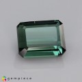 Natural Tourmaline 3.35 Carats Greenish Blue Emerald Cut 9x7 mm Loose Gemstone - Image 6