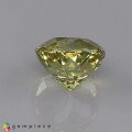 Natural Grossular garnet 1.09 Carats Pastel Yellow Round 6x4 mm Loose Gemstone - Image 4