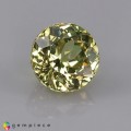 Natural Grossular garnet 1.09 Carats Pastel Yellow Round 6x4 mm Loose Gemstone - Image 6