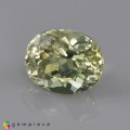 Natural Amblygonite 2.09 Carats Yellowish Green Oval 8x7 mm Loose Gemstone - Image 2