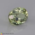 Natural Amblygonite 2.09 Carats Yellowish Green Oval 8x7 mm Loose Gemstone - Image 6