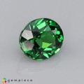 Natural Tsavorite garnet 0.54 Carats Chrome Green Oval 5x4 mm Loose Gemstone - Image 6
