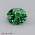 Natural Tsavorite garnet 0.54 Carats Chrome Green Oval 5x4 mm Loose Gemstone - Image 7