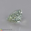 Natural Tourmaline 2.59 Carats Half White Heart  9x8 mm Loose Gemstone - Image 3