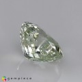 Natural Tourmaline 2.59 Carats Half White Heart  9x8 mm Loose Gemstone - Image 4