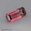 Natural Tourmaline 3.58 Carats Pink to Champagne Emerald 13x5 mm Loose Gemstone - Image 6