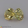 Natural Grossular garnet 1.72 Carats Yellow Round 5x4 mm Loose Gemstone - Image 2