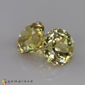Natural Grossular garnet 1.72 Carats Yellow Round 5x4 mm Loose Gemstone - Image 4