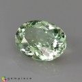 Natural Amblygonite 1.81 Carats Yellowish Green Oval 9x7 mm Loose Gemstone - Image 3