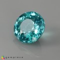 Natural Apatite 1.73 Carats Paraiba Blue Green Round 7x5 mm Loose Gemstone - Image 3