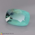 Natural Peru opal 3.66 Carats Paraiba Blue Green Cushion 13x9 mm Loose Gemstone - Image 2