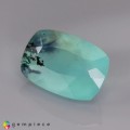 Natural Peru opal 3.66 Carats Paraiba Blue Green Cushion 13x9 mm Loose Gemstone - Image 3
