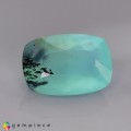 Natural Peru opal 3.66 Carats Paraiba Blue Green Cushion 13x9 mm Loose Gemstone - Image 7