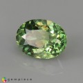 Natural Demantoid garnet 1.14 Carats Green Oval 7x5 mm Loose Gemstone - Image 2