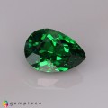 Natural Tsavorite garnet 0.65 Carats Chrome Green Pear 6x4 mm Loose Gemstone - Image 7