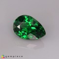 Natural Tsavorite garnet 0.65 Carats Chrome Green Pear 6x4 mm Loose Gemstone - Image 3